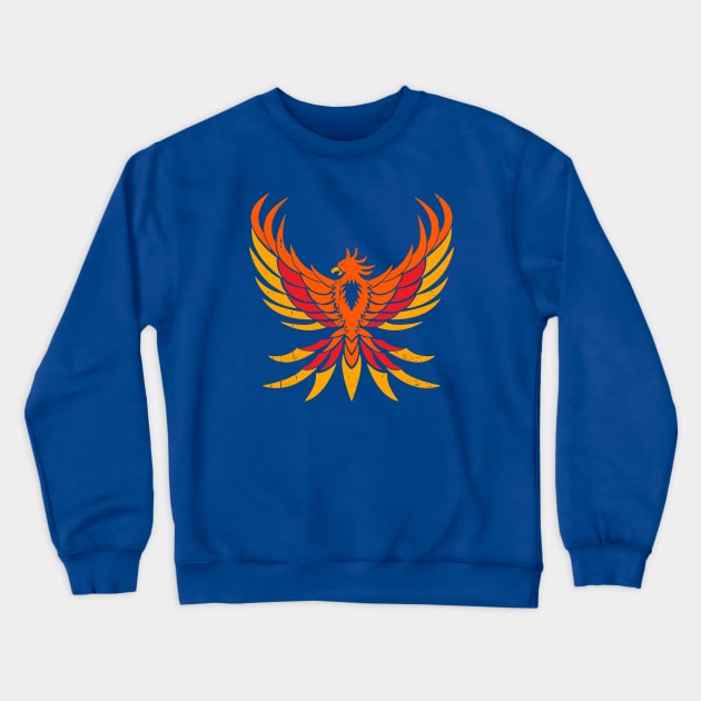Old Red phoenix Crewneck Sweatshirt by nickbeta